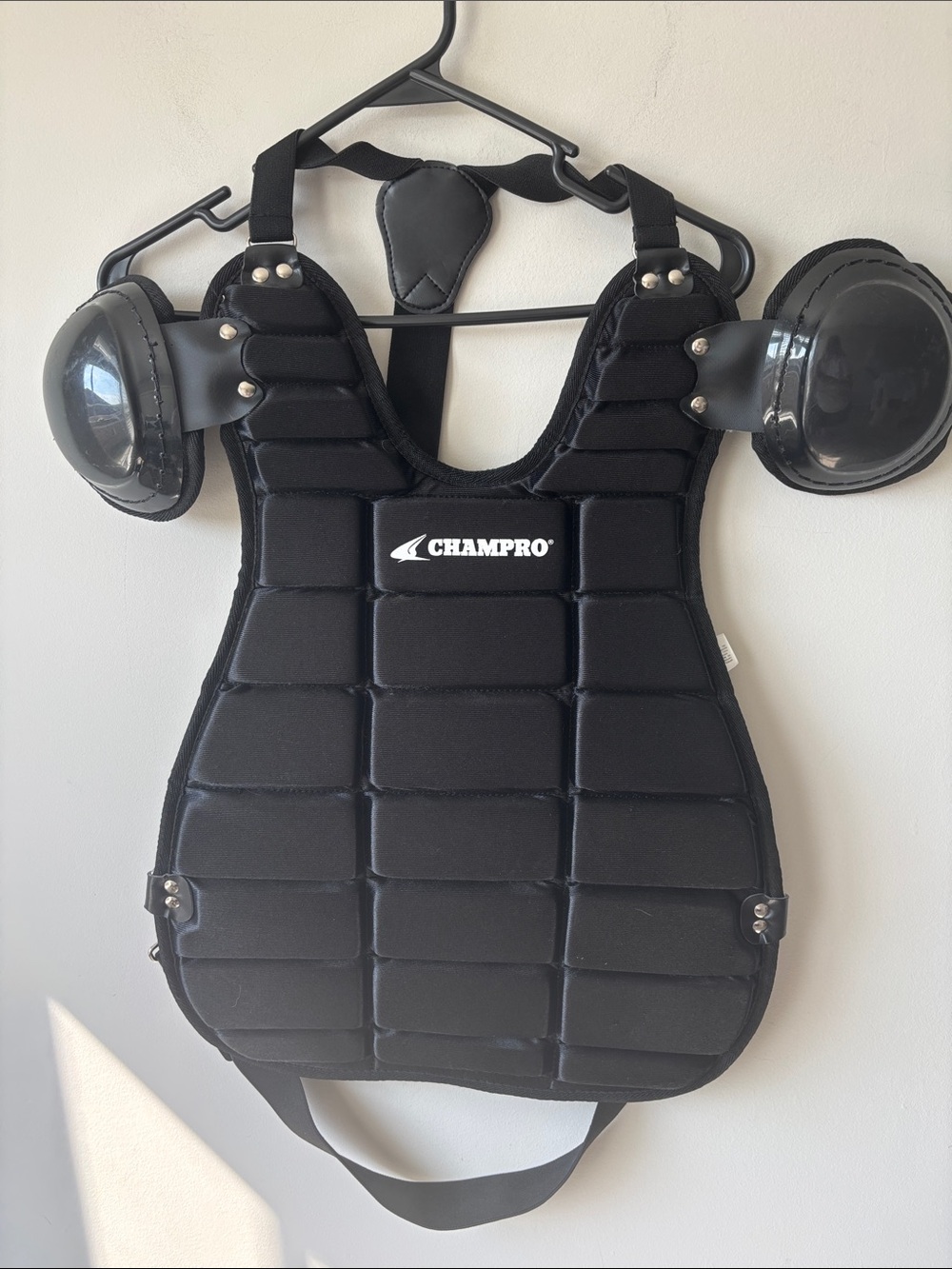 Champion Black Catcher umpire Chest Protector - Youth/Adult